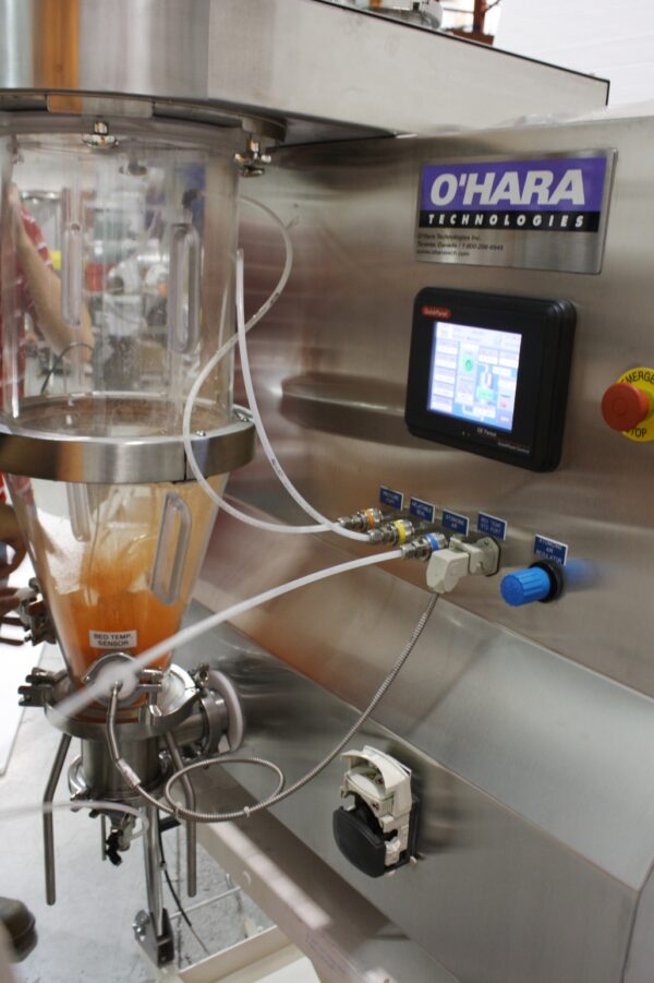 Laboratory Benchtop Fluidbed Dryer/ Granulator/ Coater (0.2 kg - 0.5 kg) - Image 4